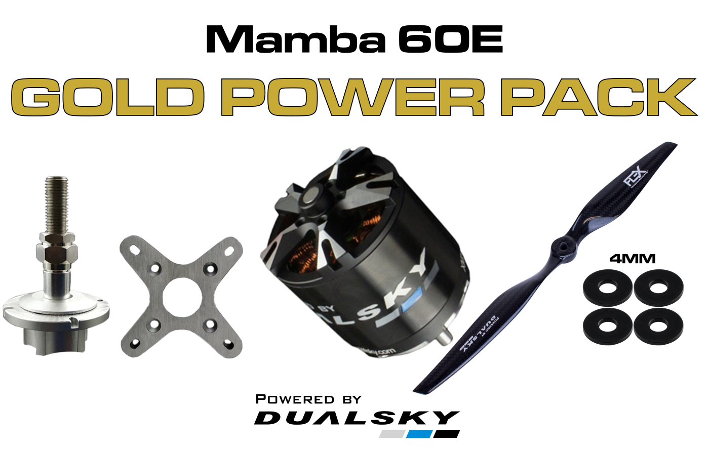 UPGRADE POWER PACK FLEX/DUALSKY GOLD SERIES (MAMBA 60E) – Flex