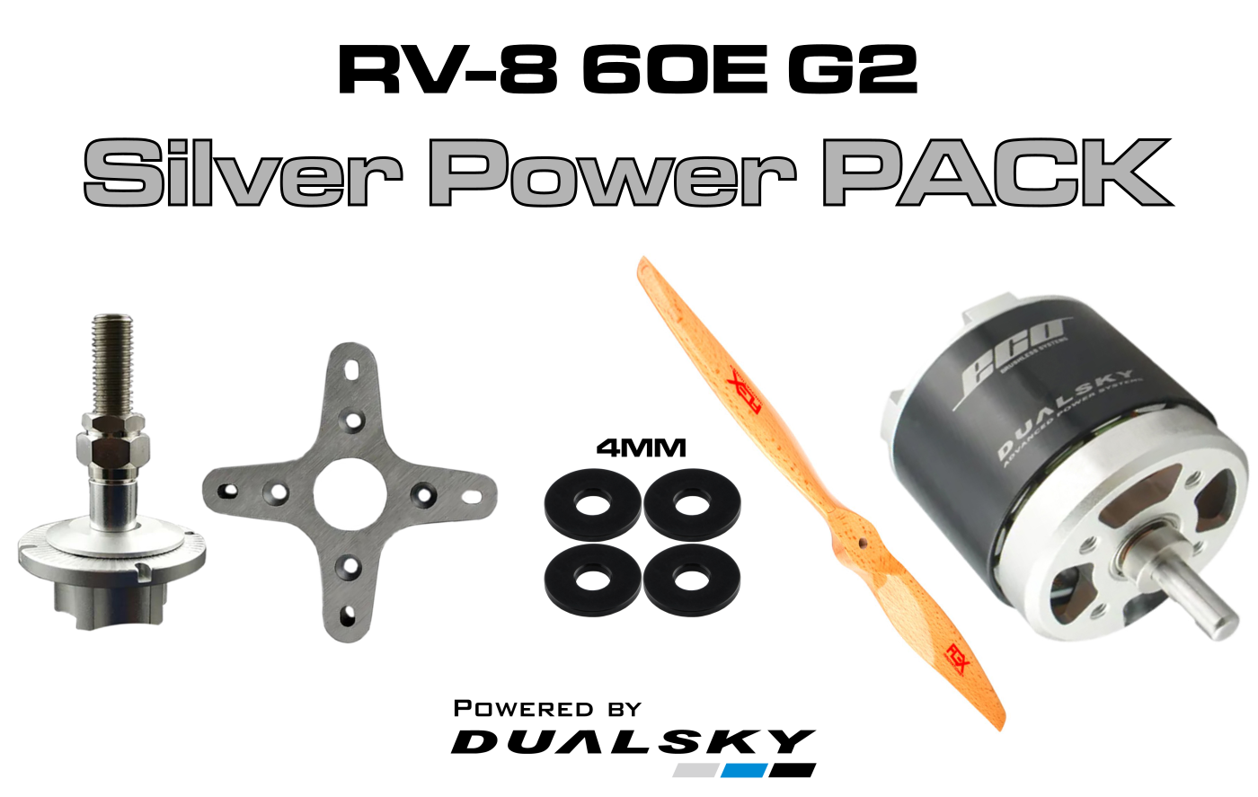 UPGRADE POWER PACK FLEX/DUALSKY SILVER SERIES (RV-8 60E G2) – Flex