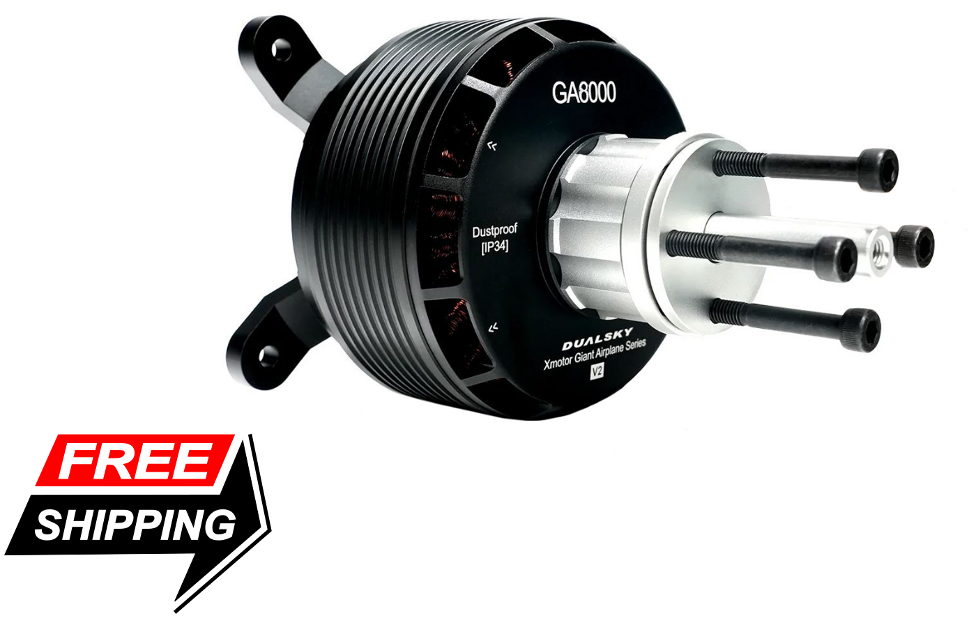 DUALSKY GA8000.8 160KV MOTOR, 4-BOLT (SPECIAL ORDER) – Flex